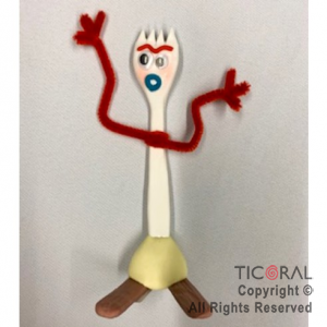 ADORNO TOY STORY FORKY A. PORCELANA FRIA x 1